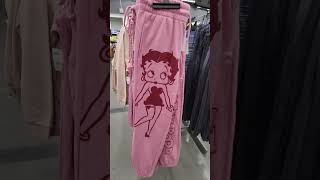 BETTY BOOP  PINK MATCHING BETTY BOOP SWEATSHIRT AND PANTS 1498 EACH  SHOPPING AT WALMART [upl. by Flor]