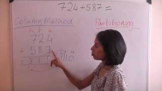 Column Method Addition of 3 Digits  Key Stage 2 Maths Help [upl. by Attey]