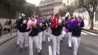 Batuc Bacana  Carnaval Béziers 2013  batucada percussion [upl. by Alamak]