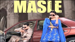 Masle Song  Gulab SidhuSimran PareekGulab Sidhu New SongSukh LoteyN VeeLatest Punjabi Song [upl. by Clift]