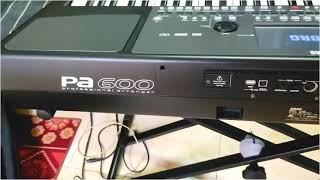 Korg PA600 Telugu 2021 Styles and Tones [upl. by Eenot]