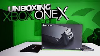 Xbox One X  Unboxing En Español [upl. by Reitman]