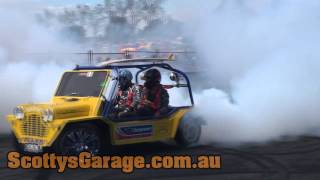 V8 Moke Burnout [upl. by Kemme499]