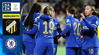 HIGHLIGHTS  BK Häcken vs Chelsea UEFA Womens Champions League 202324 Matchday 4 [upl. by Lehcor793]