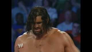 The Great Khali debut match in WWE [upl. by Airtemad62]