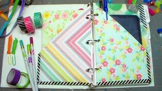 Cheap DIY Planner Tutorial [upl. by Adnahsor]