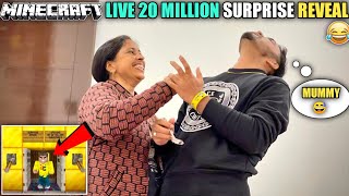 TECHNO GAMERZ MINECRAFT 20 MILLION SURPRISE REVEAL BIG UPDATE I MINECRAFT 20 MILLION SURPRISE REVEAL [upl. by Shoshana434]