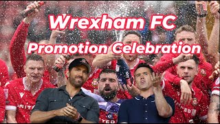 Wrexham FC Epic Promotion Celebration [upl. by Aveline]