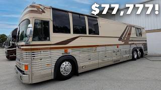 Non Slide Prevost Country Coach for Sale for 77777 [upl. by Wallraff469]