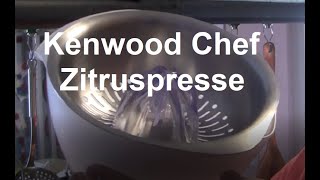 Kenwood Chef Zitruspresse AT312 [upl. by Nies]