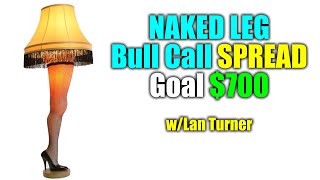 Bull Call Spread with a NAKED Leg OPTION Strategy Explained optionstrading stockmarket [upl. by Enaxor523]