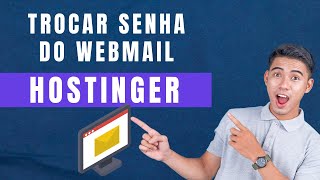 COMO TROCAR SENHA DO EMAIL CRIADO NA HOSTINGER [upl. by Levania]