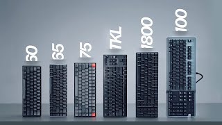 How to Choose the RIGHT Keyboard Size 60 65 TKL 100 [upl. by Dorice128]