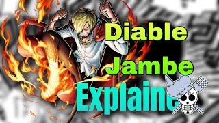 Sanji Diable Jambe Explained [upl. by Hubie]