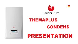 Présentation de la chaudière Themaplus condens de chez Saunier Duval [upl. by Nirel]