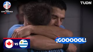 ¡EL DE SIEMPRE Gol y empate de Suárez  Canadá 22 Uruguay  Copa América 2024  3er Lugar  TUDN [upl. by Tanaka279]