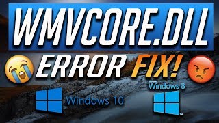 Fix WMVCoreDLL is Missing From Your Computer 2024 [upl. by Dusen]