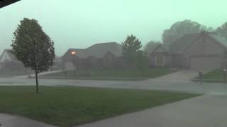 Severe Thunderstorm  May 1 2012 [upl. by Neerroc978]