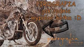 Pirografia  jak wypalać ładne koła  Sylwia Janczyszyn [upl. by Nelia]