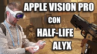 Ho provato APPLE VISION PRO con HALFLIFE ALYX Tutti i visori dellAWE 2024 [upl. by Rozina]