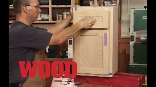 How To Make and Install Overlay Cabinet Doors  WOOD magazine [upl. by Ing]