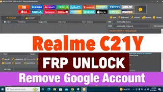 Realme C21y Frp Unlock By Unlock Tool  Realme C21Y RMX3261 Password Unlock [upl. by Chesnut]