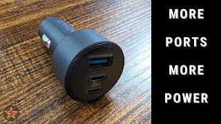 Fast and Reliable Anker 535 Car Charger Review [upl. by Anaibaf]