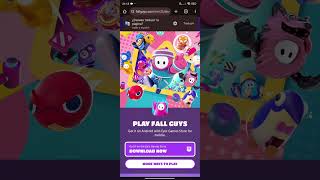 como descargar APK de Epic Games 🤭 fallguys fallguysmoments fallguysmobile epicgames [upl. by Cirederf]