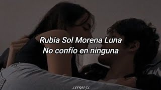 Danny Ocean  Rubia sol morena luna Letra [upl. by Meece]