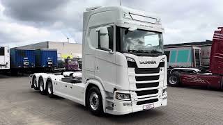 Scania S650 V8 NGS 8x44 Chassis  Retarder  Full Air  Full Spoiler our ref 30527 [upl. by Kristy331]