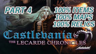 Castlevania the lecarde chronicles 2  Full walkthrough 100 part 4  timestamps in the description [upl. by Ivetts]