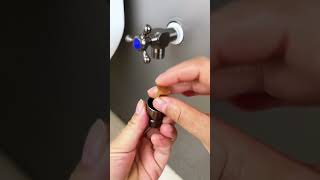 Washing machine faucet installation water stop rod water stop needle [upl. by Vivien]