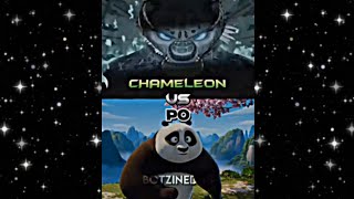 Chameleon Vs Kung Fu Panda edit viral song [upl. by Atihcnoc]