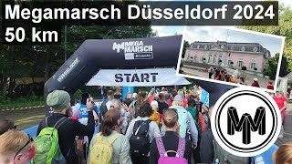 Megamarsch Düsseldorf 2024  50 km [upl. by Erreip516]