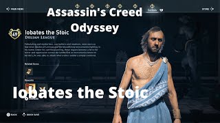 Assassins Creed Odyssey Iobates the Stoic Delian League Cultist Lesbos [upl. by Thayne659]