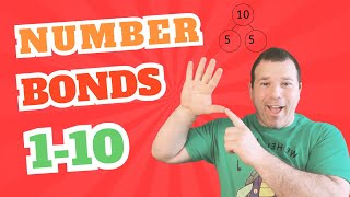 The Number Bonds Song  Number Bonds to 10  Addition Song for Kids  Turtle Dance Music I Mr Matt [upl. by Hak]