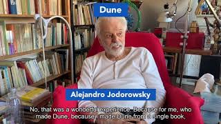 Alejandro Jodorowsky Interview in 10 words from the legendary filmmaker [upl. by Asilej363]