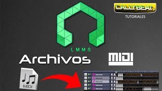 Importando archivos MIDI en LMMS TUTORIAL EN ESPAÑOL [upl. by Harris]