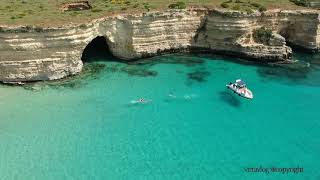 Otranto Puglia  Italy  DJI Spark [upl. by Anelleh625]