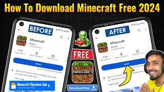 How To Download Minecraft 2024 Free  Minecraft Download Kaise Kare  Minecraft Install Kaise Kare [upl. by Acinoryt]