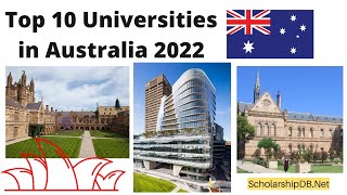 Top 10 Best universities in Australia QS World ranking 2022 [upl. by Mauchi]