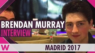 Brendan Murray Ireland 2017 Interview  Eurovision PreParty Spain Madrid 2017 [upl. by Ardnaeel]