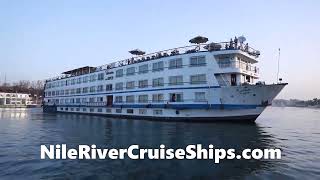 MS Hapi V Nile Cruise Nile Delta LuxorAswan  NileRiverCruiseShipscom [upl. by Lenni468]