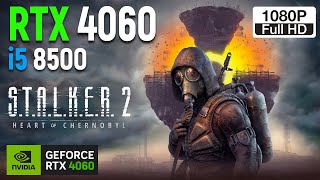 STALKER 2  RTX 4060  i5 8500  Native  DLSS  FG  1080p [upl. by Dud]