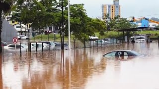 Chuvarada que caiu em Balneário Camboriú dia 19122022 e Como ficou 20122022 [upl. by Ardnohsal729]