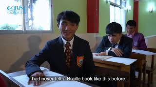 Braille Book Distribution in Dimapur Nagaland  September 2024 [upl. by Leiad]