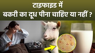 टाइफाइड में बकरी का दूध पीने से क्या होता है  Typhoid Me Bakri Ka Doodh Peena Chahiye Ya Nahi [upl. by Trebreh950]