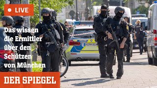 Livestream Das wissen die Ermittler über die Schießerei in München [upl. by Enitsenrae]