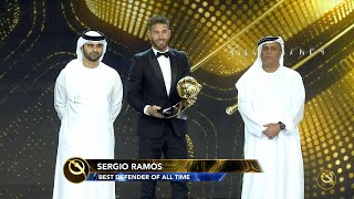 Sergio Ramos awarded Best Defender of all Time 2022 [upl. by Niroc758]