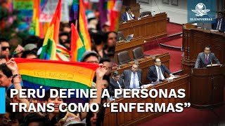 Perú declara a personas trans como “enfermas mentales” [upl. by Oba]